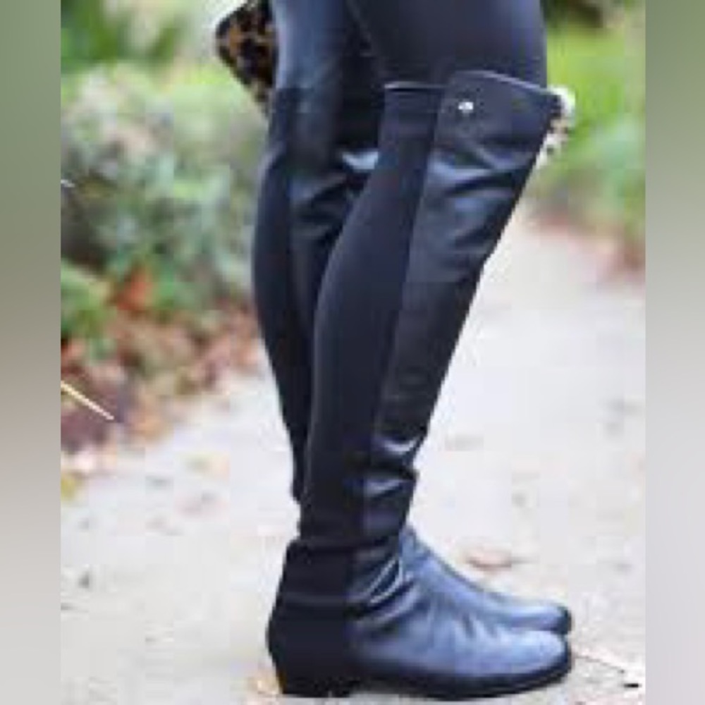 Vince camuto over the knee boot w/ free crossbody bag